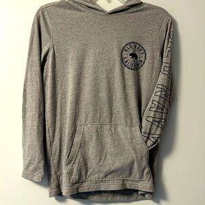 Old Navy Boys 14/16 pullover - great shape - tshirt material hoodie